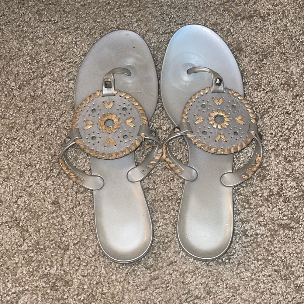 Jack Rogers jelly sandals